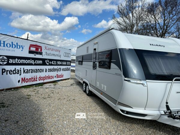 Hobby 660 WFC Prestige – Klima, Markiza, Mover, Nosič bicyklov