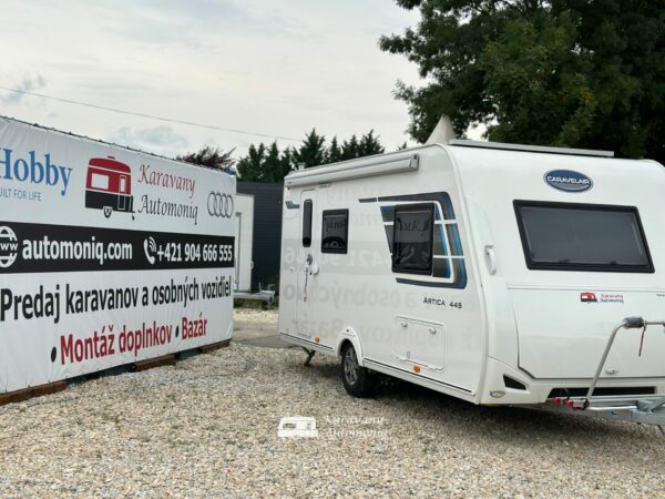 Caravelair Artica  445 – Podlahové kúrenie, 1200kg, Klima, Mover, Markiza