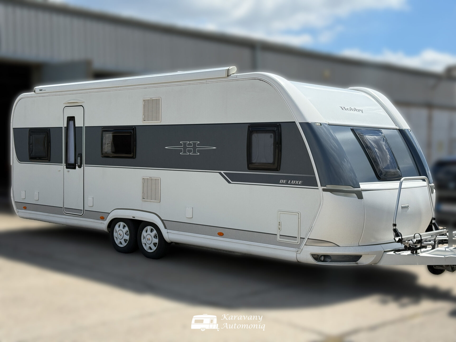 Hobby 650 KMFE DeLuxe Edition Markíza, Predstan, Nosič, Klíma, TV, Mikrovlnka