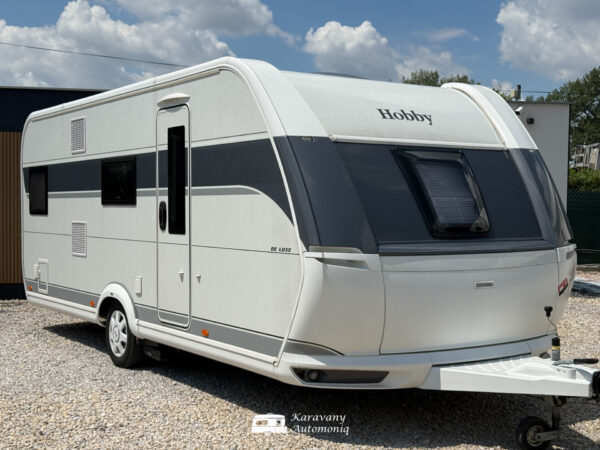 Hobby 545 KMF De Luxe Klíma, Solar, Mover, Menič, Predstan, TV