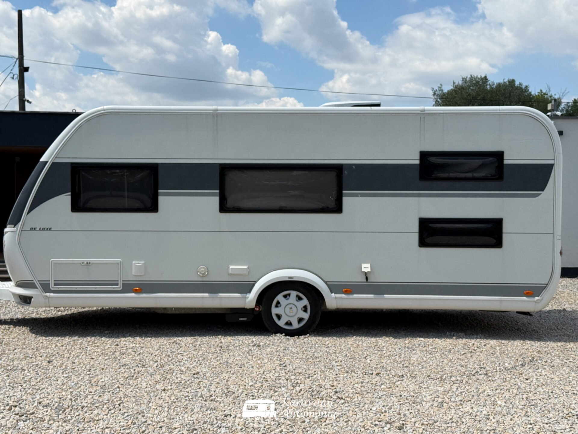Hobby 545 KMF De Luxe Klíma, Solar, Mover, Menič, Predstan, TV