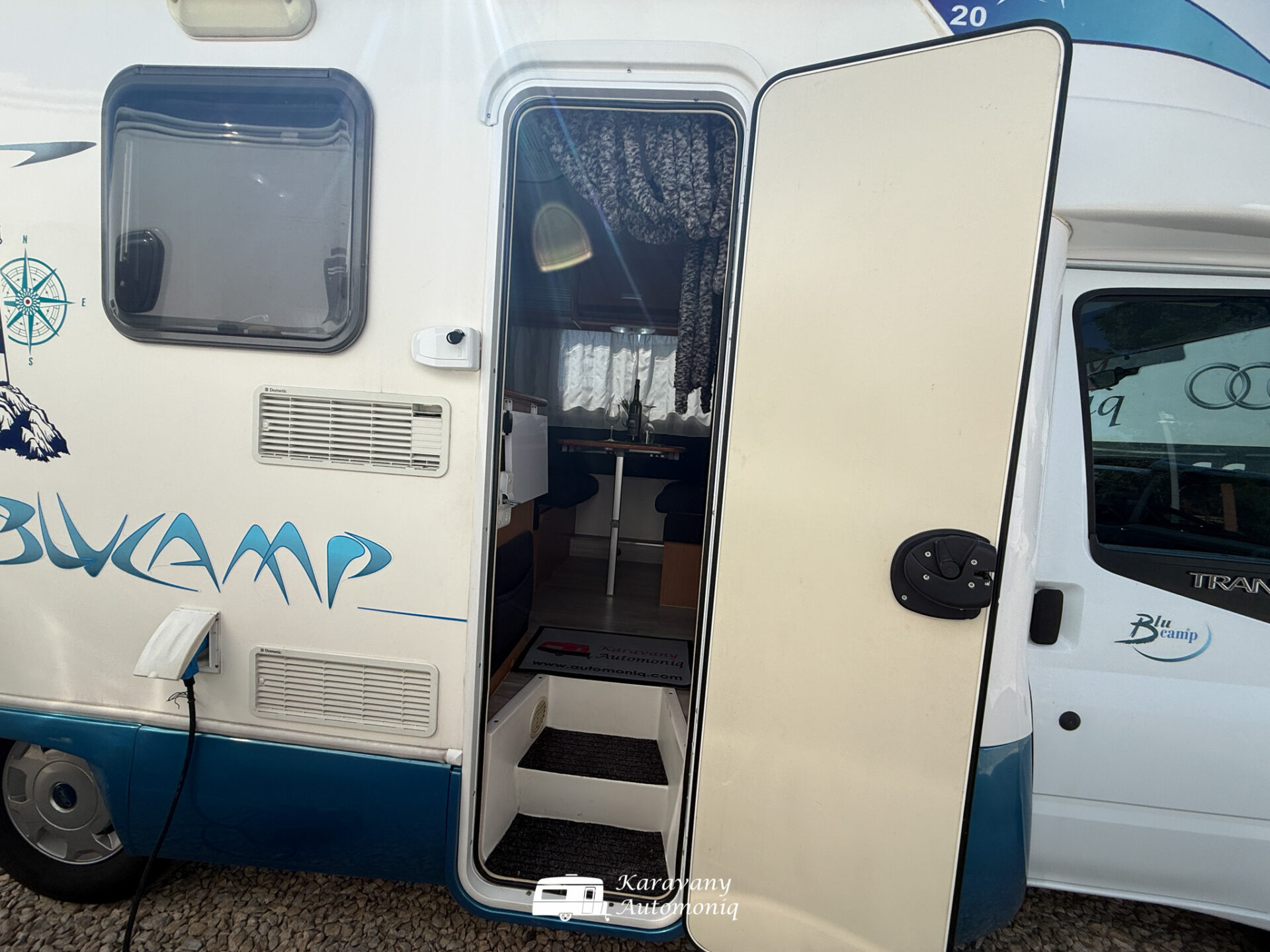Rimor Blucamp Sky 20 Ford Markíza, Klíma, Solar, Nosič, Menič, TV, Ventilátor