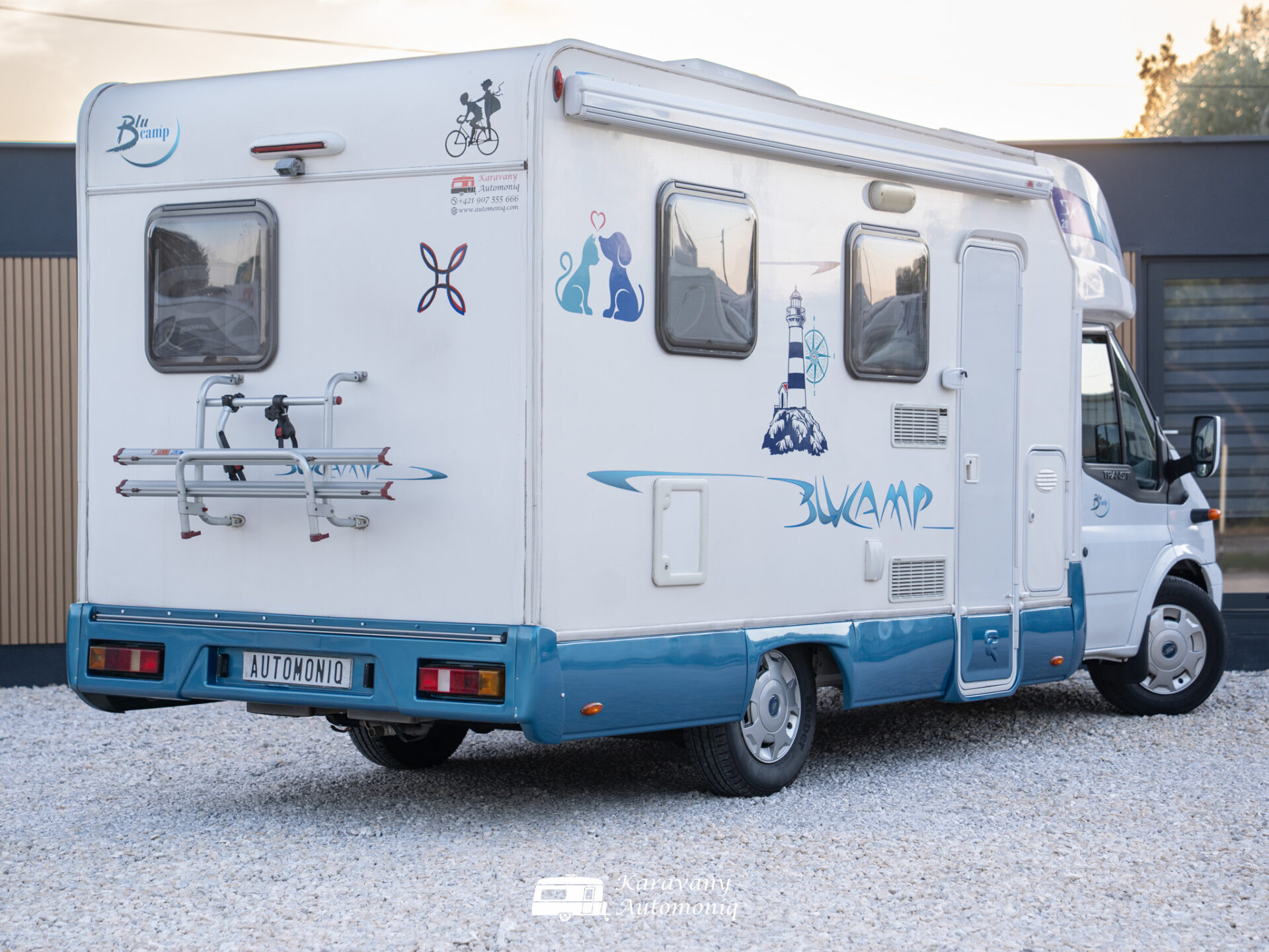 Rimor Blucamp Sky 20 Ford Markíza, Klíma, Solar, Nosič, Menič, TV, Ventilátor