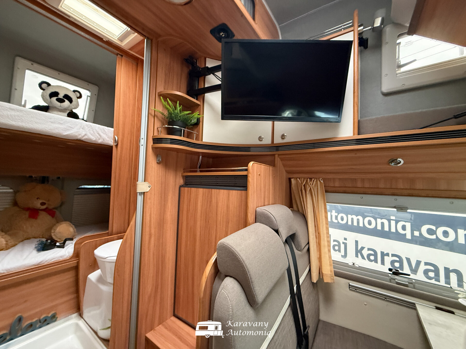 Fiat Ducato Automat Markíza, TV, Sat, HeoSafe, Roletky kabíny