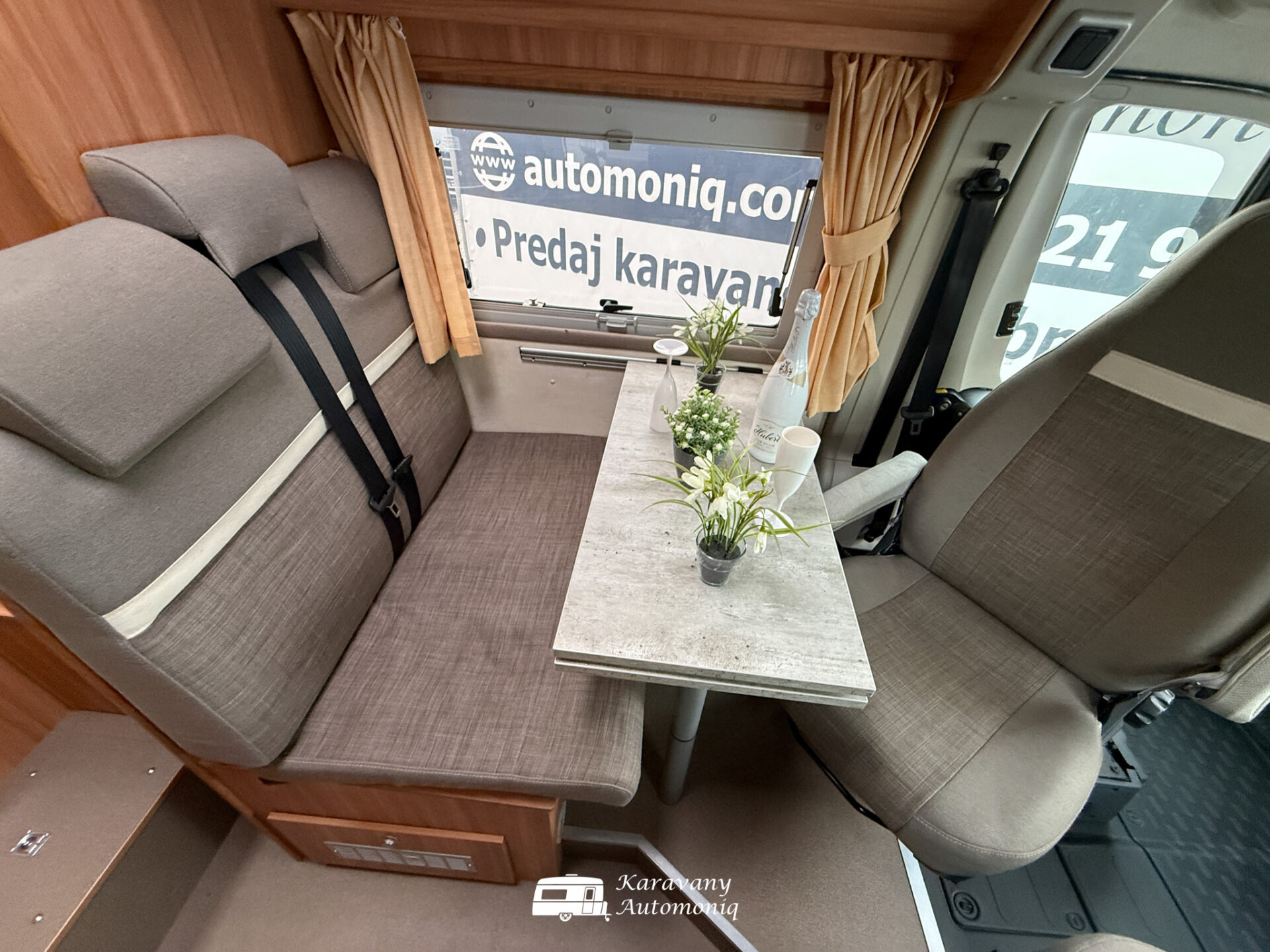 Fiat Ducato Automat Markíza, TV, Sat, HeoSafe, Roletky kabíny