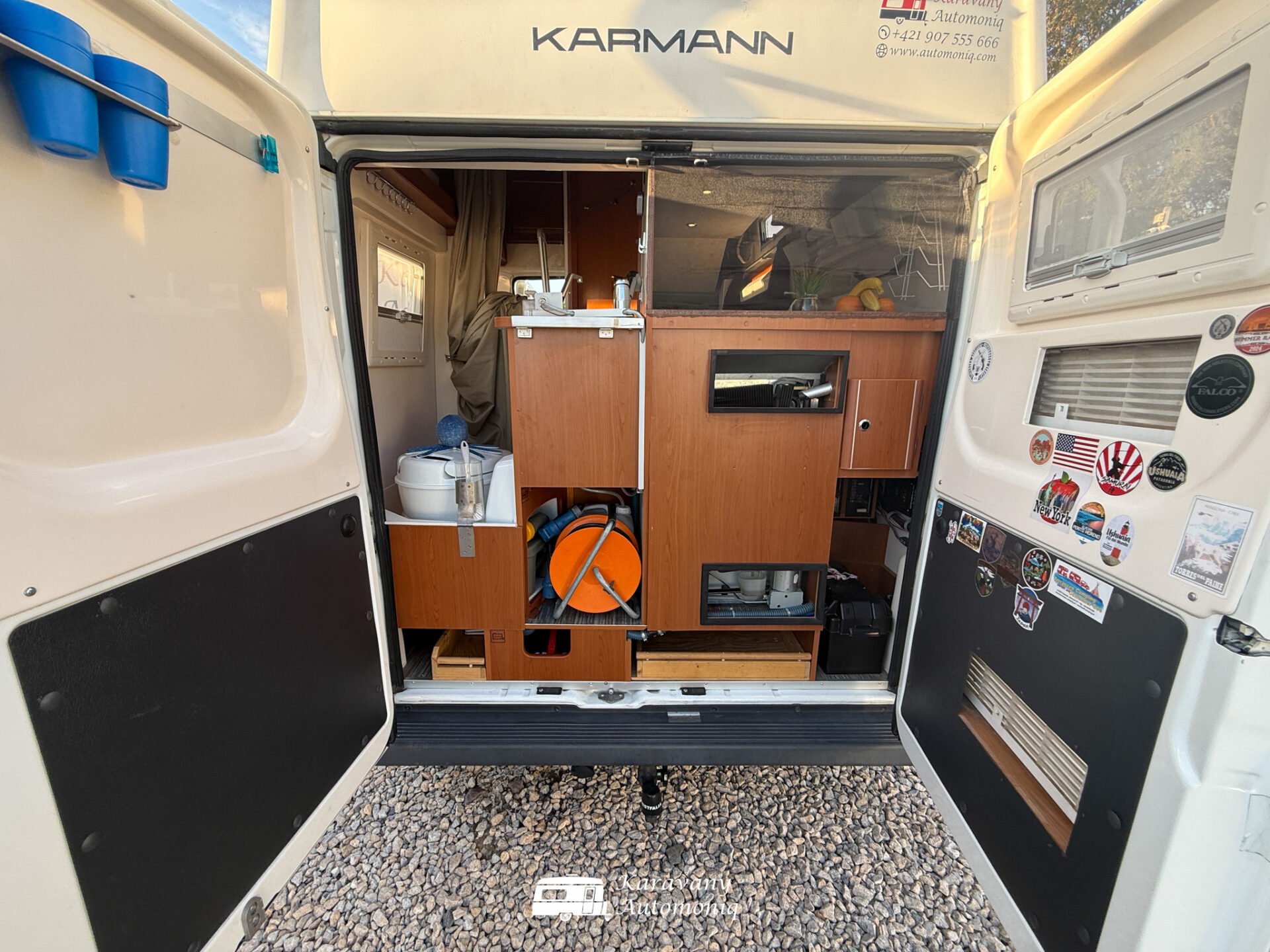 Karmann-Mobil Dexter 540 Fiat Markíza, Vzduch, Nosič, Ťažné, Digestor