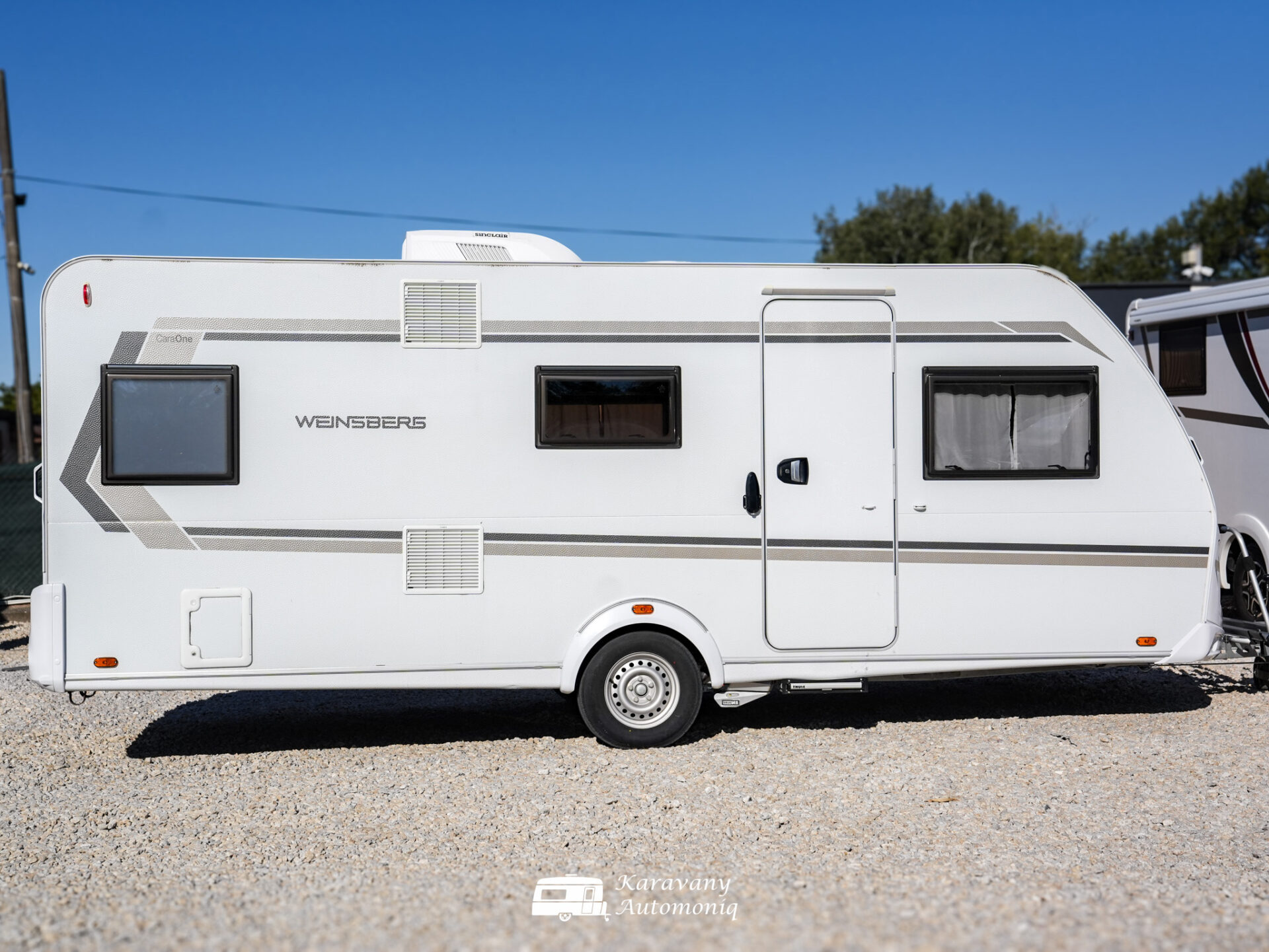 Weinsberg 550QDK Klíma, Mover, Nosič, Zámok, Clona