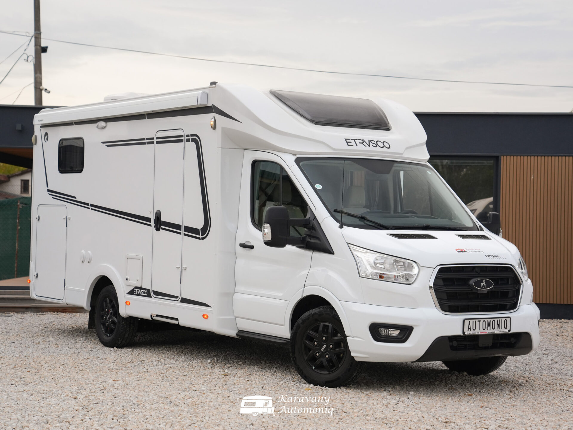 Etrusco T 6.9. SF Ford Klíma, Solar, Omnistor, Biciklitartó, TV, Szőnyegek