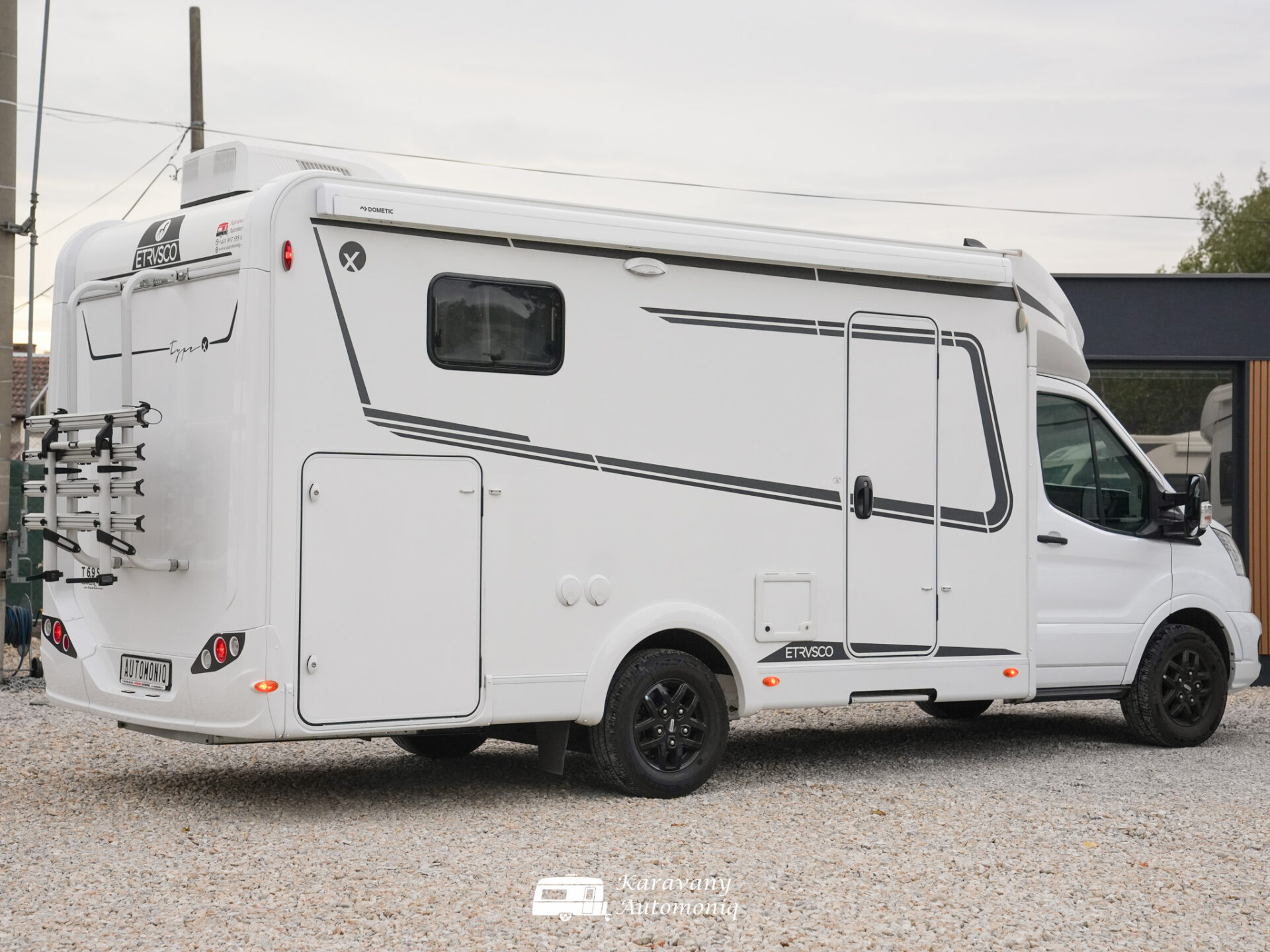 Etrusco T 6.9. SF Ford Klíma, Solar, Markíza, Nosič, TV, Koberce